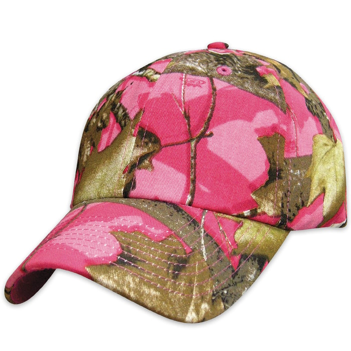 Hunting Camp Pink Camo Cap - Hat