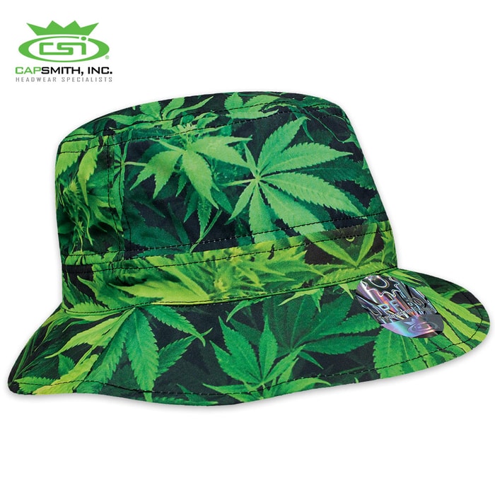 Green Mary Jane Bucket Hat