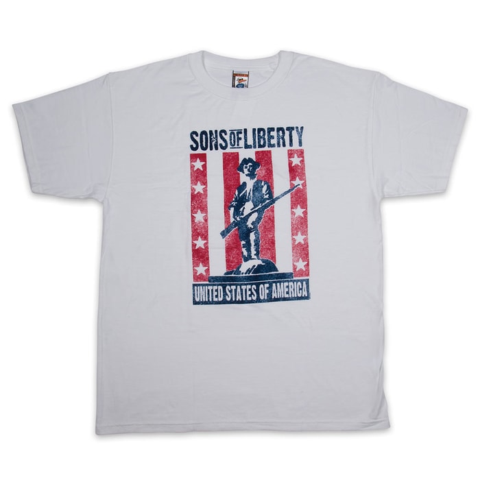 Sons Of Liberty White T-Shirt