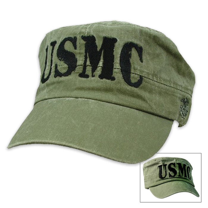 USMC Flat Top Cap