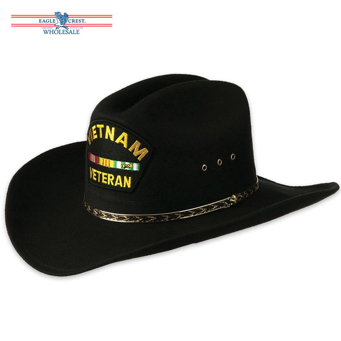 Vietnam Veteran Cowboy Hat