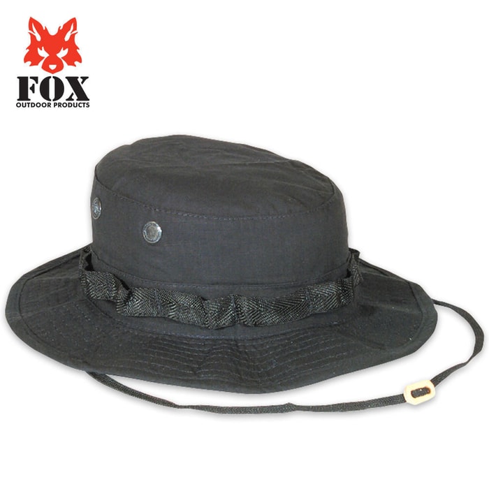 Fox Rip Stop Boonie Hat Black