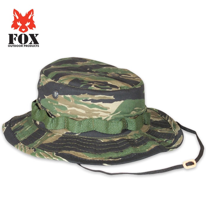 Fox Rip Stop Boonie Hat Tiger Stripe