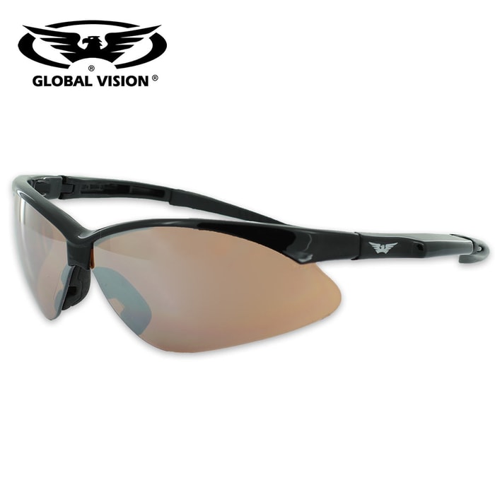 Global Vision Fast Freddie Safety Driving Sunglasses - Smoke