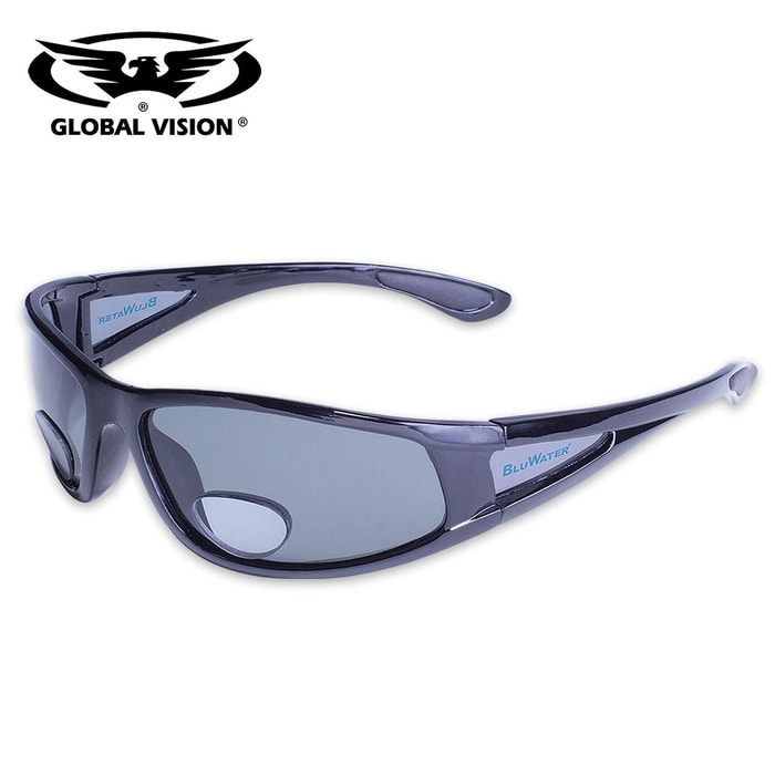 BluWater Polarized Bifocal Sunglasses - Gray