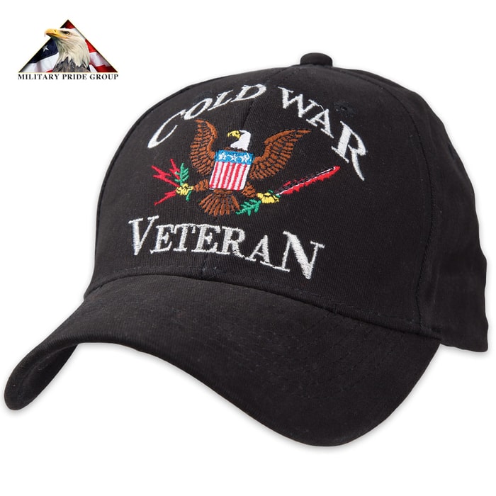Cold War Veteran Cap - Black Hat