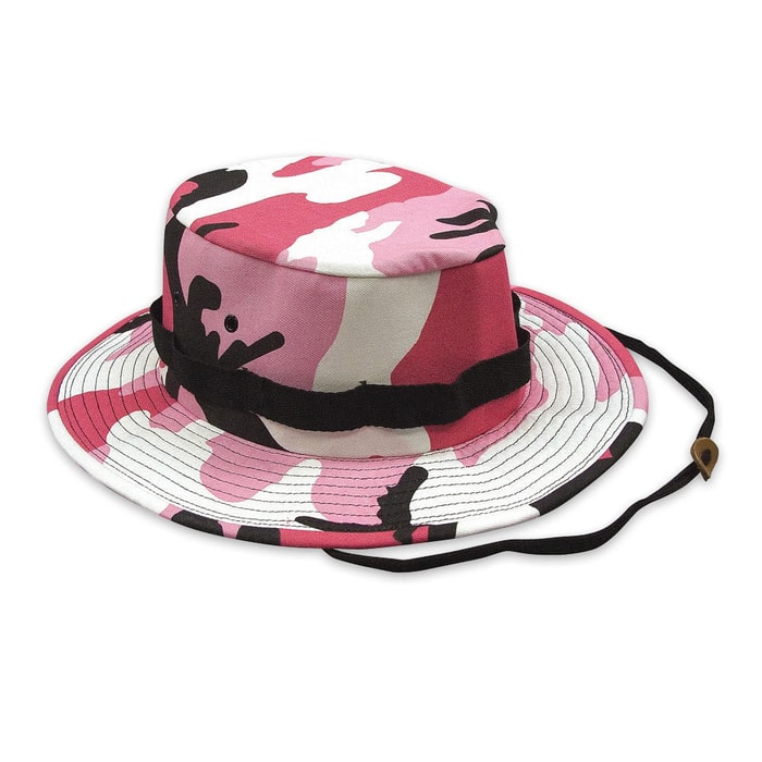 Boonie Hat Pink Camo