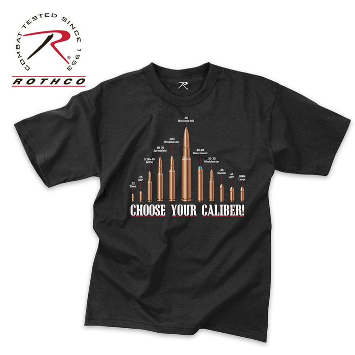 Choose Your Caliber Short Sleeve T-Shirt
