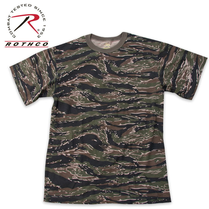 Rothco Tiger Stripe Camo T Shirt