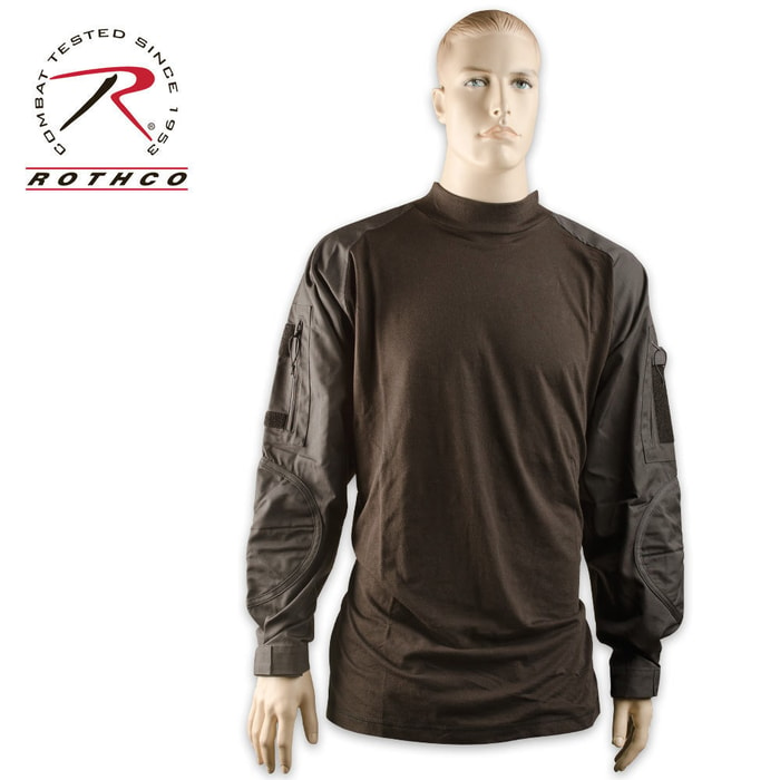 Combat Long Sleeve Shirt Black