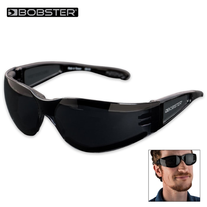 Bobster Shield II Sunglasses Smoke/Black