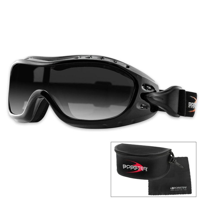 Bobster Nighthawk Goggles Smoked Lens