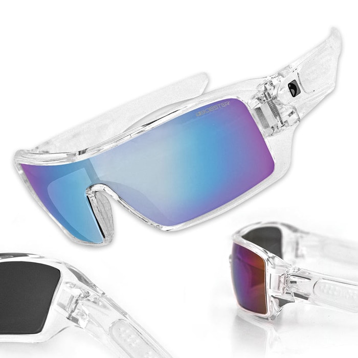 Paragon Sunglasses with Crystal Clear Frame