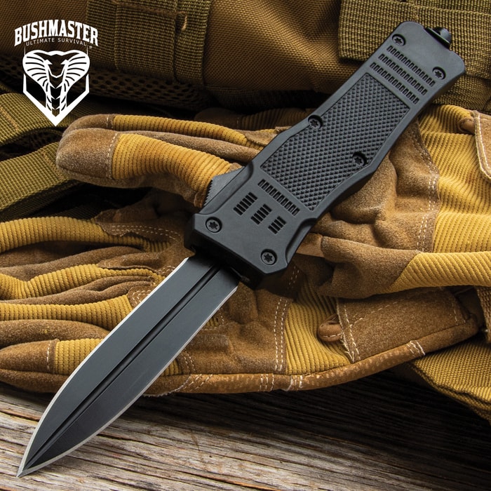 Bushmaster Mamba Automatic OTF Knife - Stainless Steel