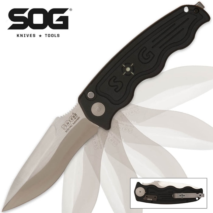 SOG Sogtac Automatic Drop Point SS