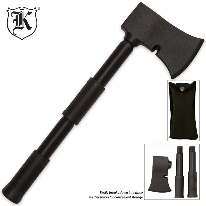 Extreme Take Apart Camp Axe and Pouch