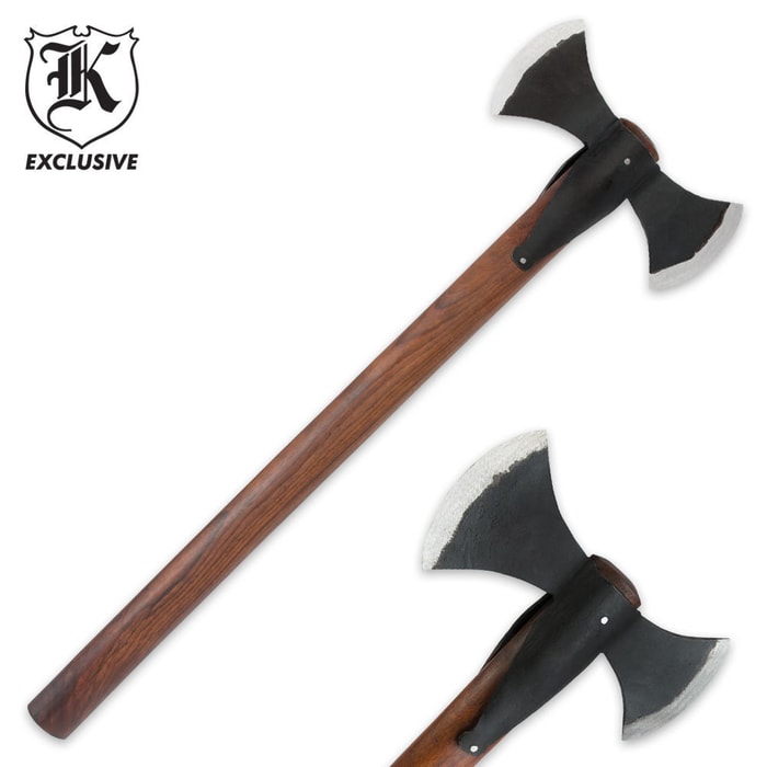 Hand-forged Double Head Axe