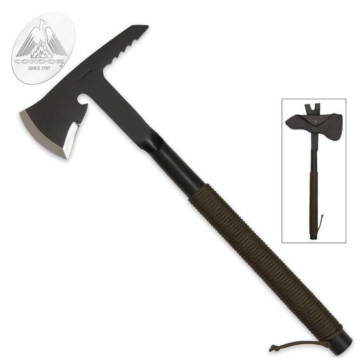 Condor Tactical Rescue Tomahawk with Sheath
