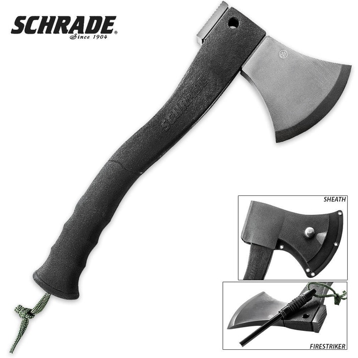 Schrade Small Axe With Fire Starter