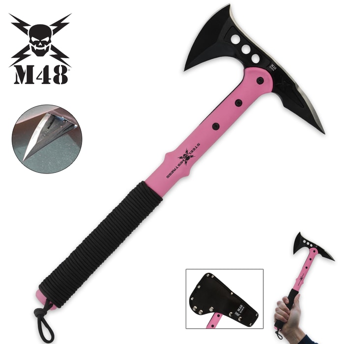 M48 Steel Mistress Tactical Tomahawk With Sheath