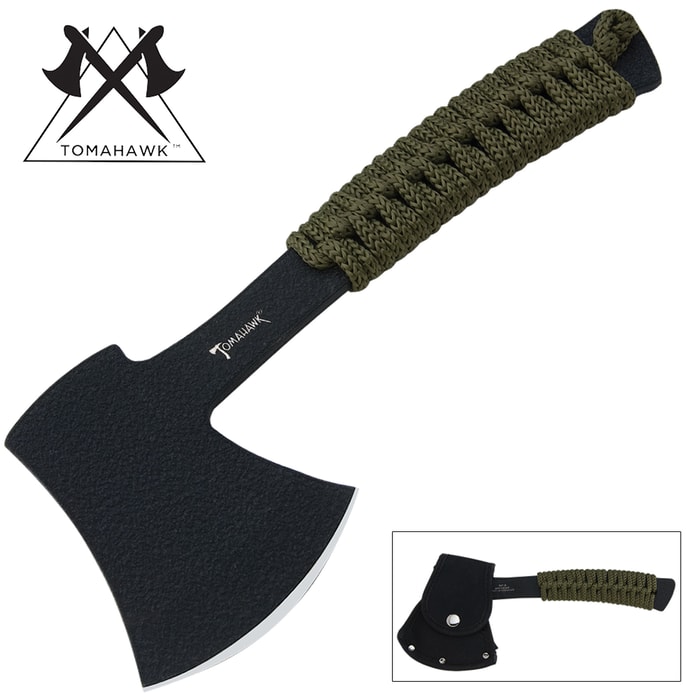Tomahawk Compact Full Tang Axe For Camping & Hiking
