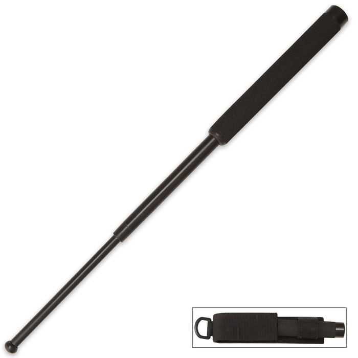 Expandable Steel Baton 16 Inch Overall