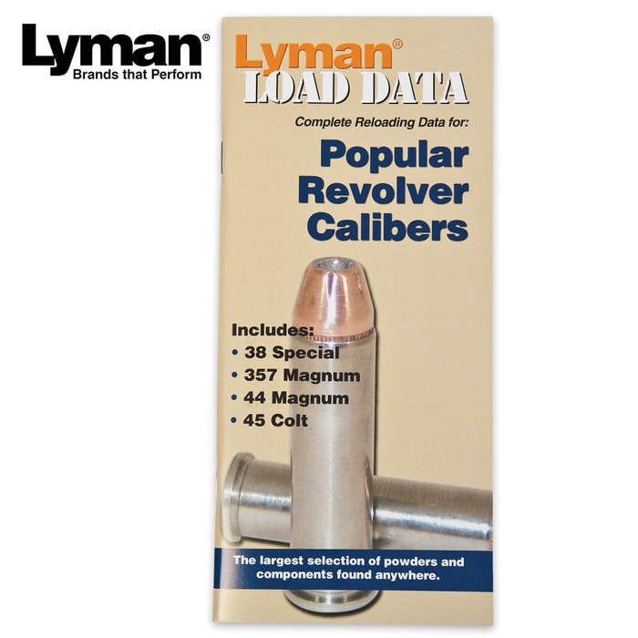 Lyman Load Data Series Popular Revolver Calibers