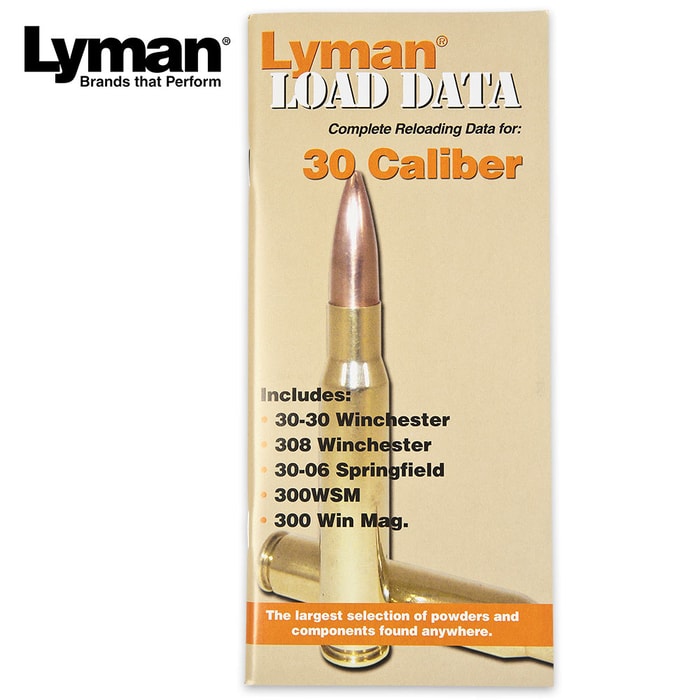 Lyman Load Data Series 30 Caliber