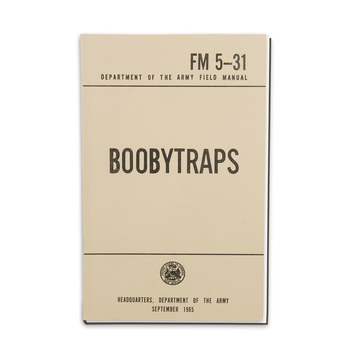 Army Field Manual - Booby Traps