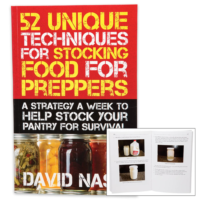 52 Unique Techniques For Stocking Food For Preppers Book