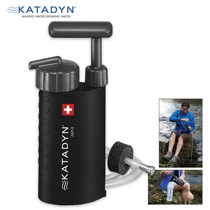 Katadyn Mini Compact Ceramic Microfilter Water Filter 