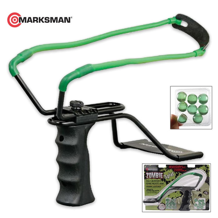 Marksman Zombie Splat Adjustable Slingshot Kit