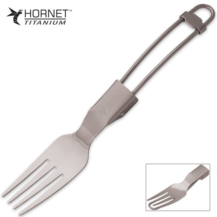 Hornet Titanium Folding Fork