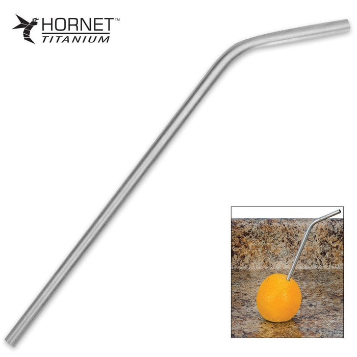 Hornet Titanium Straw