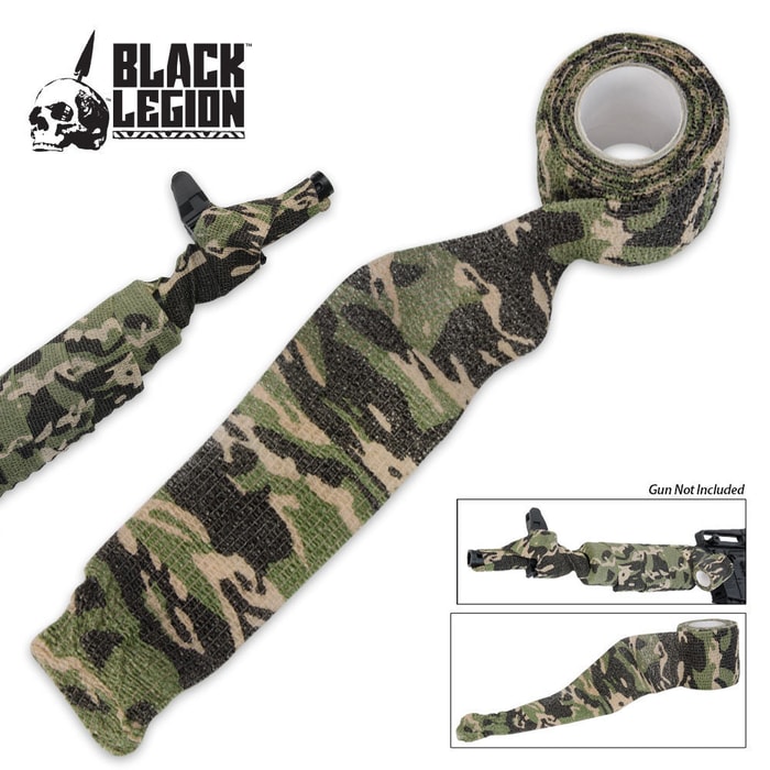Black Legion Covert Gun Wrap Woodland