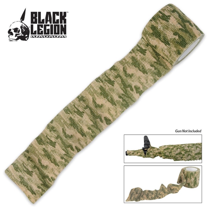 Black Legion Covert Gun Wrap Woodland Digital