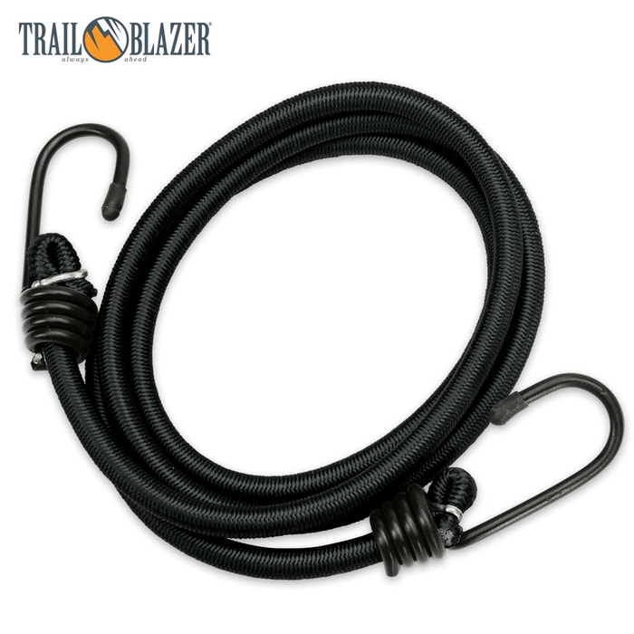 Trail Blazer 4' Bungee Cord Twin Pack - Black