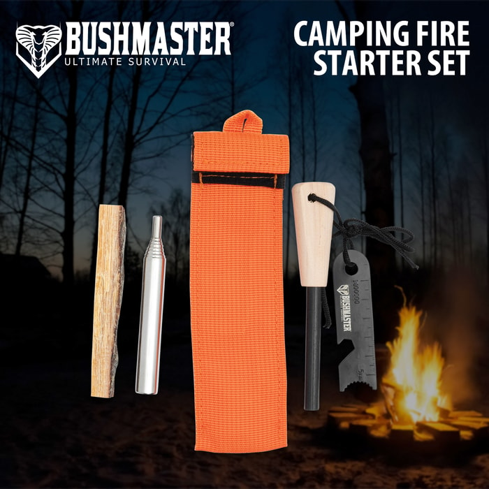 Full image of Bushmaster Ultimate Survival Camping Fire Starter Set.
