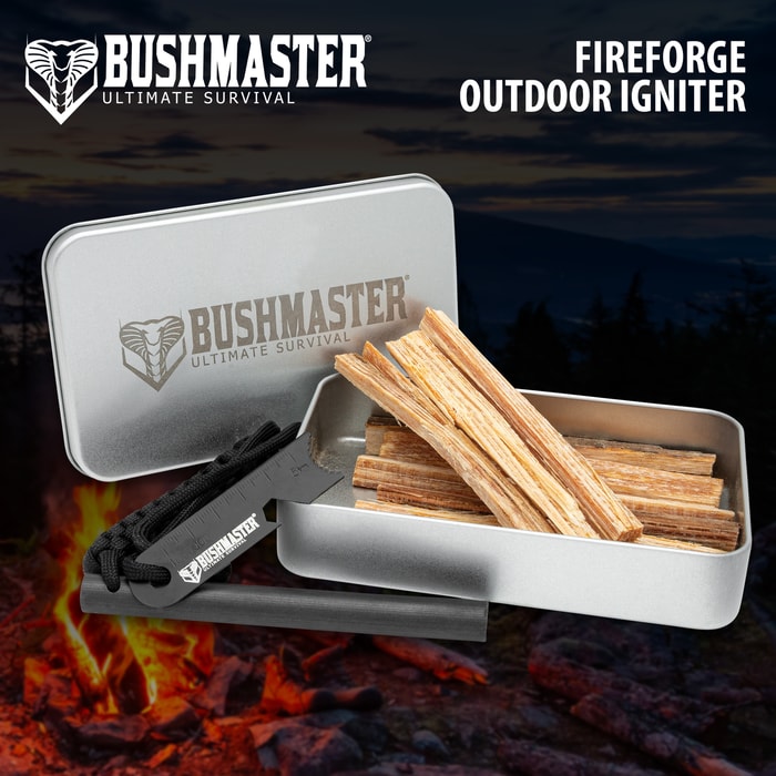 Full image of Bushmaster Ultimate Survival Fireforge Outdoor Igniter.