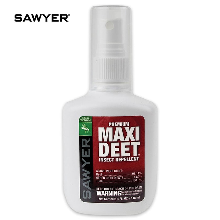 Maxi-DEET Mosquito Repellent Spray - 4 Oz.