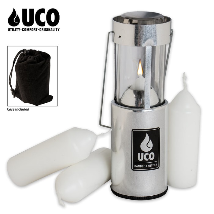 UCO Original Aluminum Candle Lantern - Value Pack