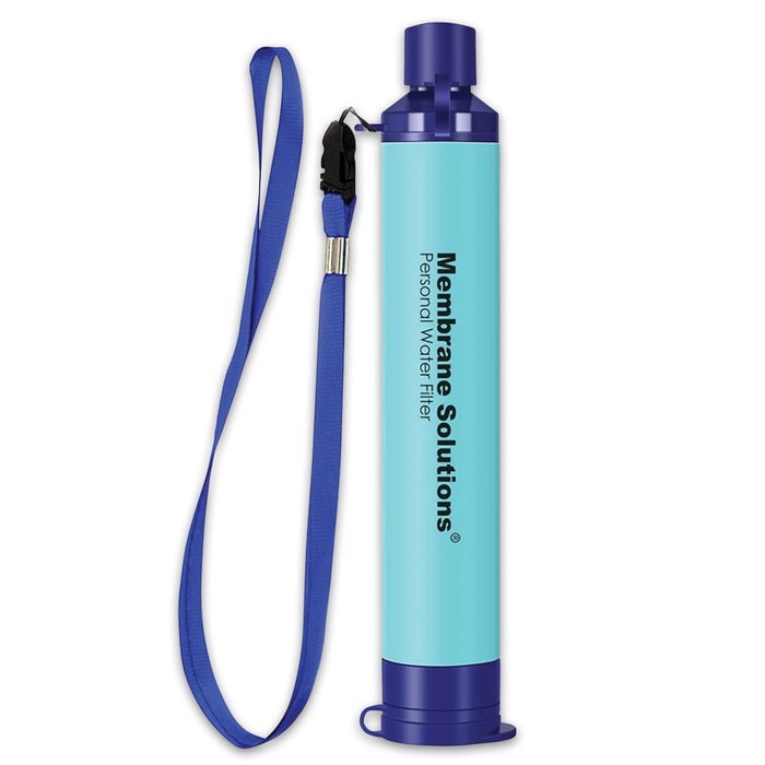 Ensuring the safest water in the worst environments, the Personal Water Filter Straw has a four-stage filtration system