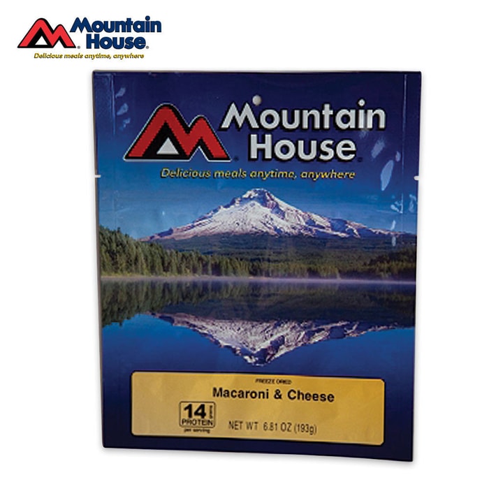 Mountain House Macaroni & Cheese Vacuum Pouch 3 Servings