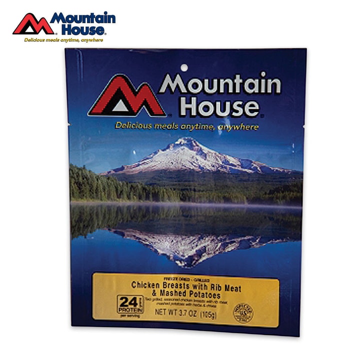Mountain House Chicken Breast & Mashed Potatoes Vacuum Pouch 2 Servings