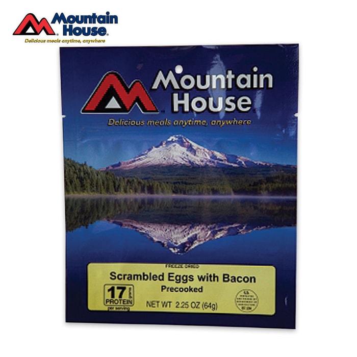 Mountain House Freeze Dried Scrambled Eggs & Single Serve Pouch