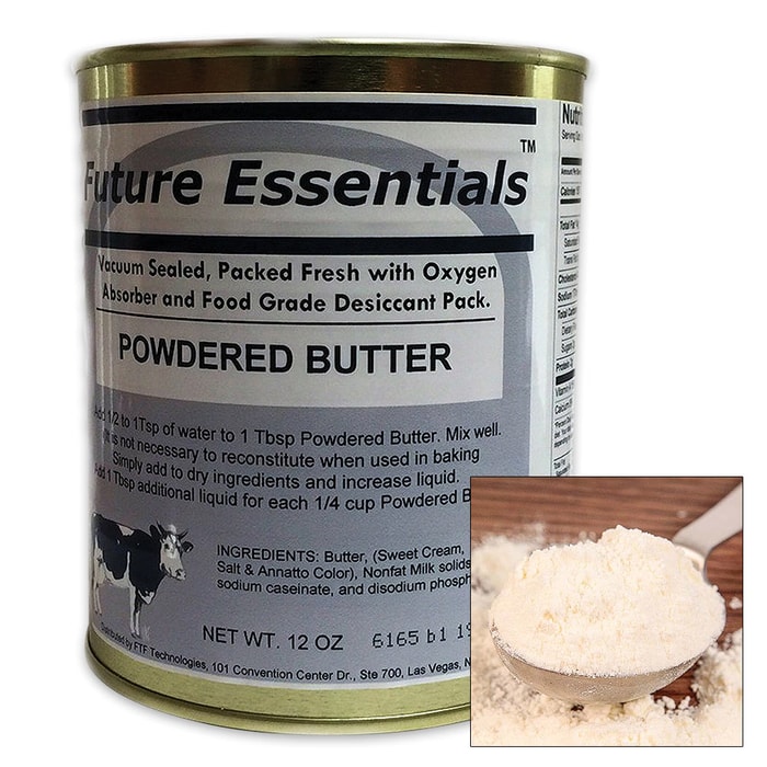 Future Essentials 12-oz Canned Powdered Butter 