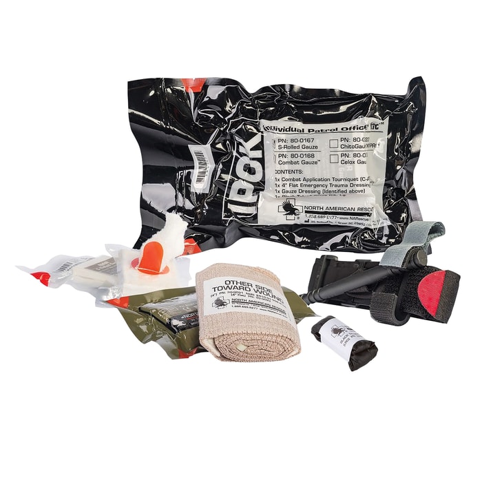 Designed to provide personnel with a cost effective, compact and durable individual hemorrhage control kit to treat bleeding