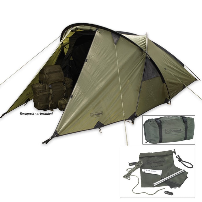 Snugpak Scorpion 3 Tent (OD Green)