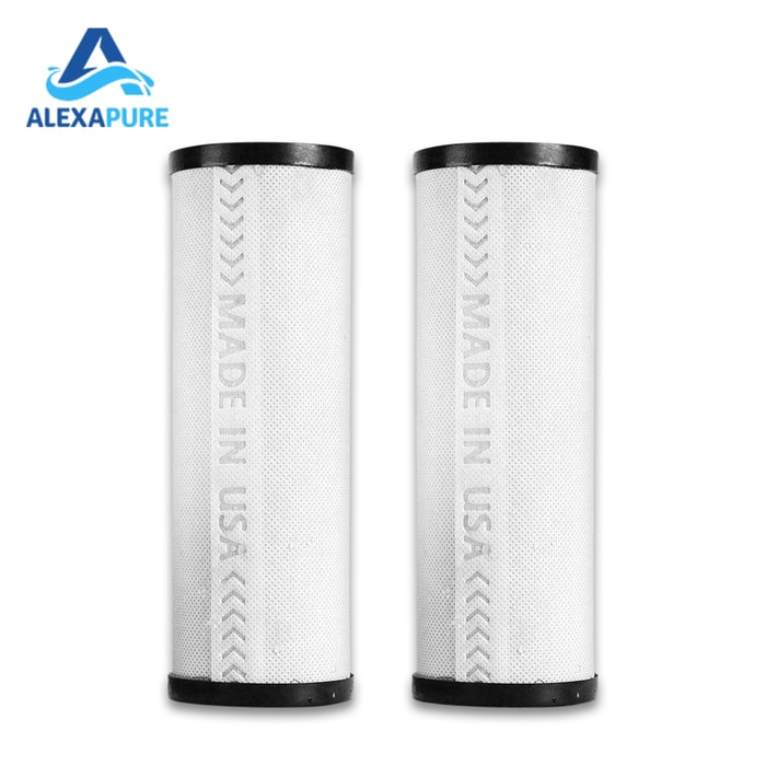 Their are two Alexapure Home Certified Replacement Filters in the pack.