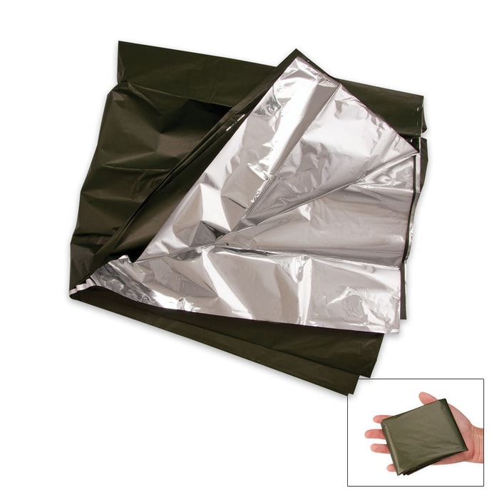 G.I. Type O.D. Lightweight Combat Casualty Blanket
